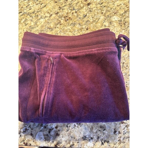 White House Black Market Pants Womens The Jogger Stretch Pockets Burgundy Large - Picture 8 of 8
